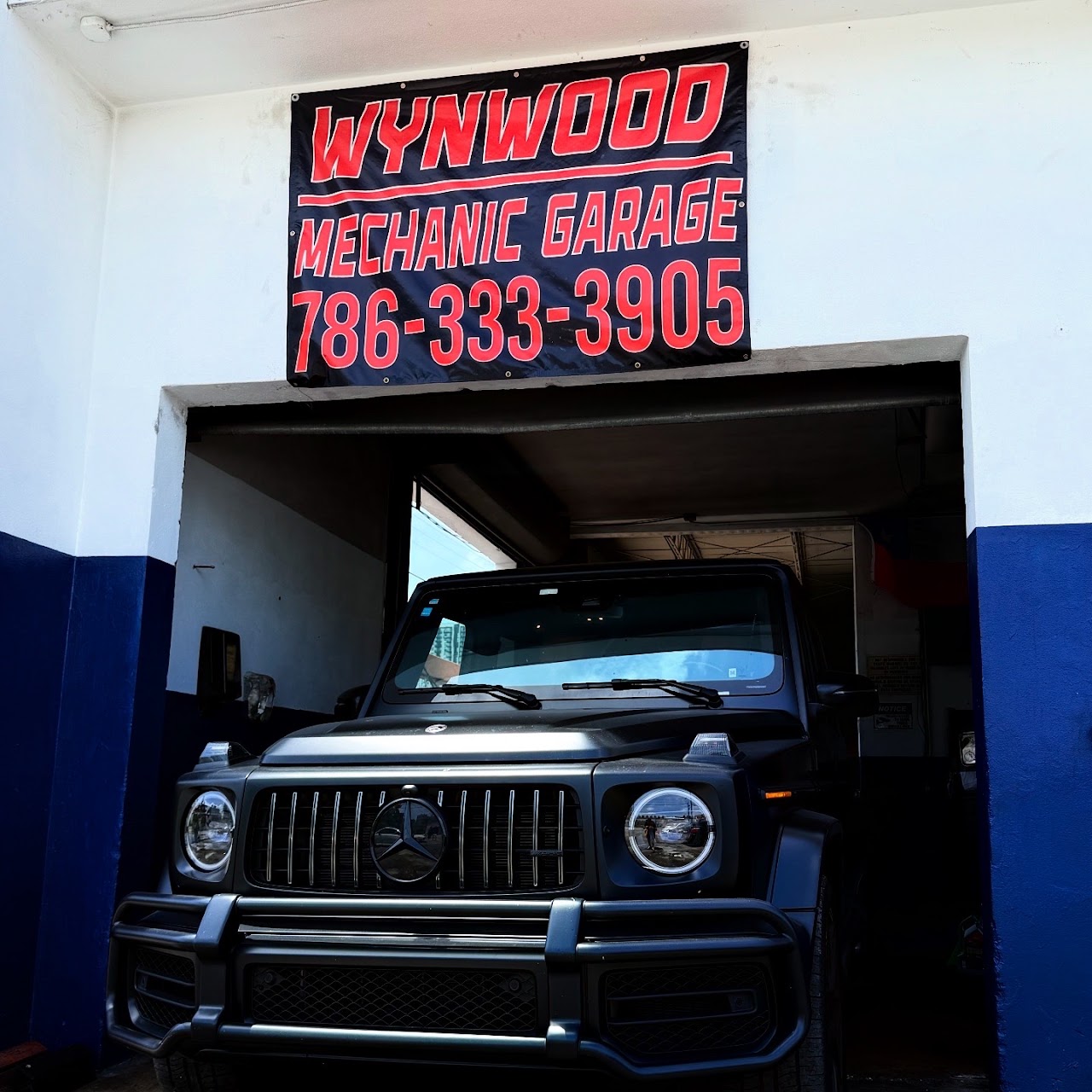 Wynwood Mechanic Garage storefront exterior